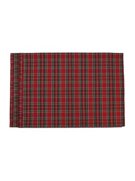 Roseberry Home Roseberry Home Podkładka na stół Red Tartan Czerwony