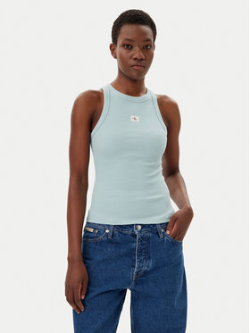 Calvin Klein Jeans Calvin Klein Jeans топ J20J225302 Син Slim Fit