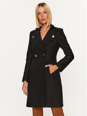 Rinascimento Rinascimento Volneni plašč CFC0114942003 Črna Regular Fit
