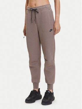 Nike Nike Donji dio trenerke Tech Fleece HV6779 Smeđa Regular Fit