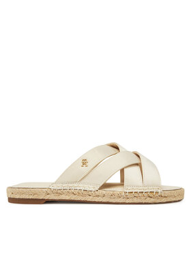 Tommy Hilfiger Tommy Hilfiger Еспадрили Satin Espadrille Mule FW0FW08502 Бежов