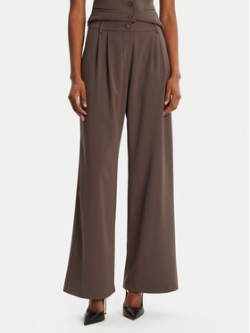 BARDOT BARDOT Hlače Sloane Straight 58620PB3 Smeđa Regular Fit