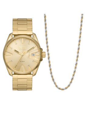 Diesel Diesel Uhr MS9 Gift Set DZ2163SET Goldfarben