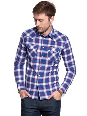 Lee Lee Camicia WESTERN SHIRT Rosso Slim Fit