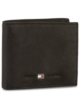Tommy Hilfiger Tommy Hilfiger Große Herren Geldbörse Johnson Mini Cc Wallet AM0AM00663 Schwarz