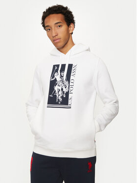 U.S. Polo Assn. U.S. Polo Assn. Світшот MUP1919 Білий Regular Fit