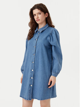 ONLY ONLY Дънкова рокля Alma 15345570 Син Regular Fit