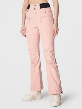 Roxy Roxy Pantaloni da sci High Shell Snow ERJTP03213 Rosa Regular Fit