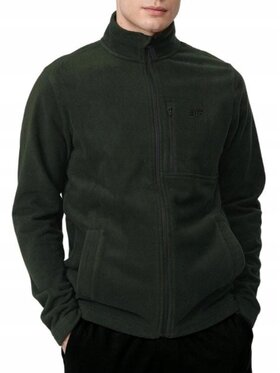 4F 4F Bluza H4Z22-PLM352-43S Zielony Standard Fit