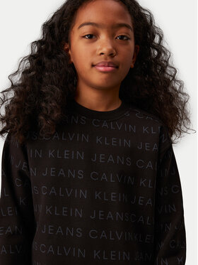 Φόρεμα υφασμάτινο Calvin Klein Jeans φωτογραφία