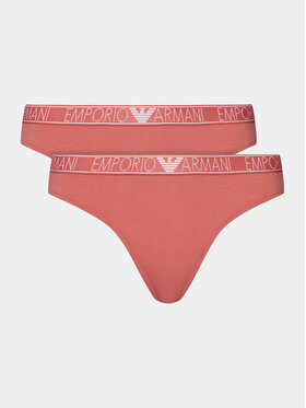 Emporio Armani Underwear Emporio Armani Underwear Komplet 2 par stringów 163333 4R223 05373 Różowy