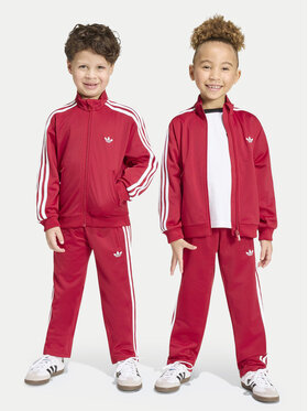 adidas adidas Tepláková souprava Firebird HZ6593 Červená Regular Fit