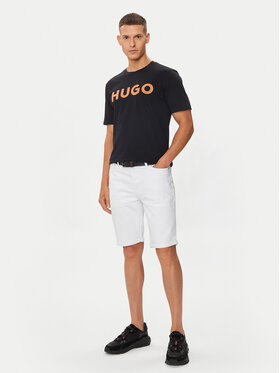 Hugo T-shirt Dulivio 50513309 Crna Regular Fit