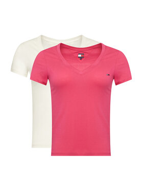 Tommy Jeans Tommy Jeans Set dveh majic DW0DW21367 Pisana Slim Fit