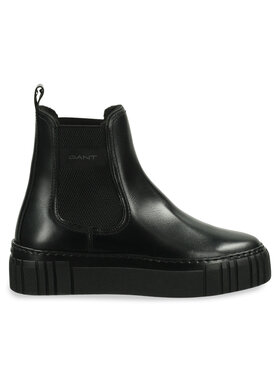 Gant Gant Kotníková obuv s elastickým prvkem 29551787 Černá