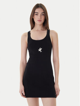 One Teaspoon One Teaspoon Letné šaty Singlet 26495A Čierna Slim Fit