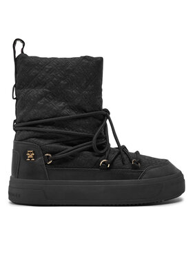 Tommy Hilfiger Tommy Hilfiger Μπότες Χιονιού FW0FW08430 Μαύρο