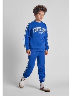 minoti minoti Komplet dresowy 27fleece81 Niebieski Regular Fit