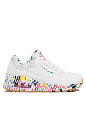 Skechers Skechers Sportcipők Uno Loving Love 155506/WHT Fehér