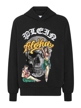 PHILIPP PLEIN PHILIPP PLEIN Felpa 677 Nero Regular Fit