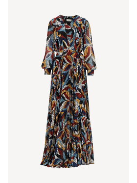 CASTELLANI CASTELLANI Sukienka codzienna Picasso Granatowy Regular Fit
