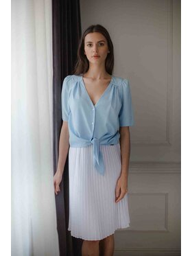 Lenitif Lenitif Blusa L081 Blu Regular Fit
