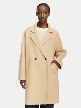 JOOP! JOOP! Cappotto di lana 263C32Corina 30103371 Beige Regular Fit