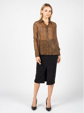 PINKO PINKO Koszula 1N13D4 Y89X | Smorzare Camicia Czarny Regular Fit