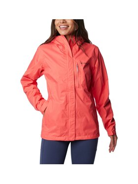 Columbia Columbia Kurtka przeciwdeszczowa 176007 Różowy Regular Fit