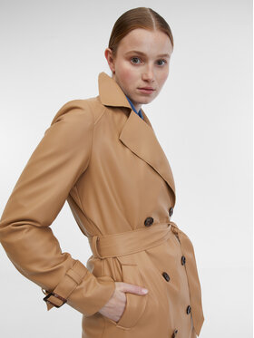 Orsay Orsay Trencz 841105085000__36 Beżowy A-Line Fit