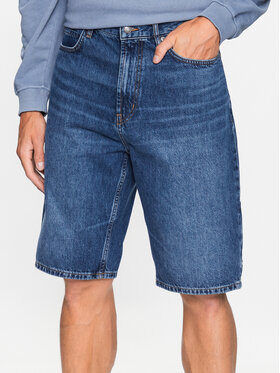 HUGO Hugo Szorty jeansowe 50489985 Niebieski Regular Fit