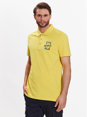 Dolomite Dolomite Polo marškinėliai Dobbiaco 296158-1488 Geltona Regular Fit
