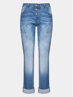 Please Please Traperice P0VVBQ2W6E Plava Cropped Fit