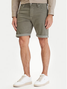 Jack & Jones Jack & Jones Pantalon scurți din material Rick 12294338 Verde Regular Fit