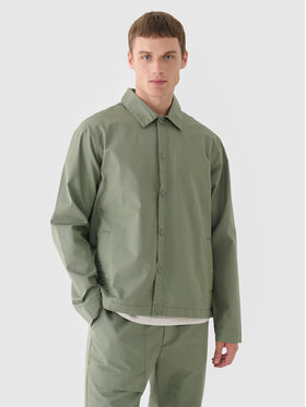 4F 4F Prechodná bunda 4FRSS24TTJAM0887-44S Zelená Regular Fit