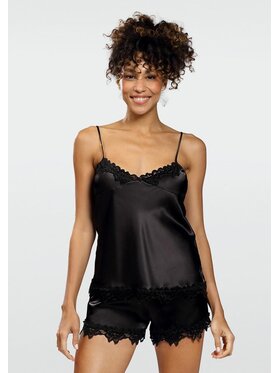 Dkaren Dkaren Komplet bielizny Viola Czarny Slim Fit