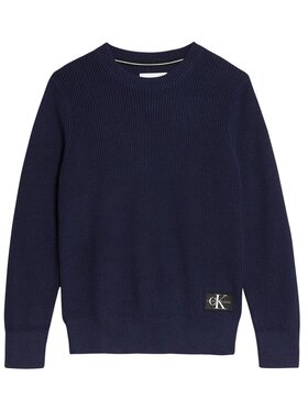 Calvin Klein Jeans Calvin Klein Jeans Sweter IB0IB00539 CIK Granatowy Regular Fit