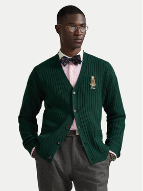 Polo Ralph Lauren Polo Ralph Lauren Pletena jopica 710979094002 Zelena Relaxed Fit