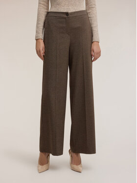Motivi Motivi Pantaloni di tessuto P01UQ004626N0Z2 Marrone Over Fit