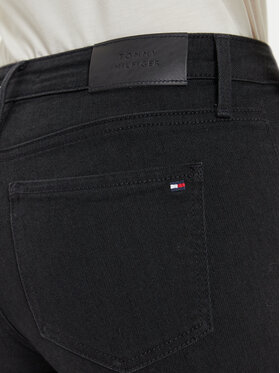 Tommy Hilfiger Jeans Hlače Como WW0WW45008 Črna Skinny Fit