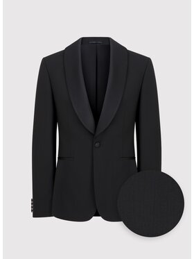 Pako Lorente Pako Lorente Marynarka P000P-3S-002 Czarny Slim Fit