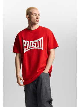PROSTO. PROSTO. T-Shirt Ever KL261MTEE1141 Czerwony Regular Fit