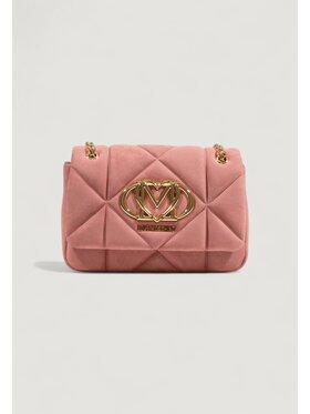 LOVE MOSCHINO LOVE MOSCHINO Σάκος EMBOSSED VELOUR Ροζ