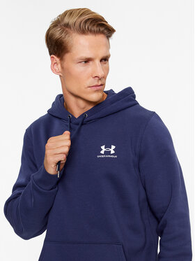 Under Armour Jopa Ua Essential Fleece Hoodie 1373880 Mornarsko Modra Loose Fit