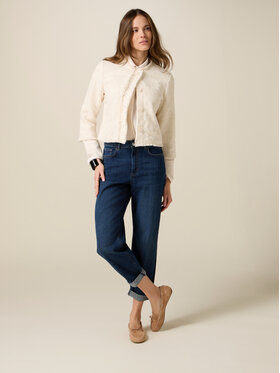 Oltre Oltre Jeans P452R008858N034 Blu Boy Fit