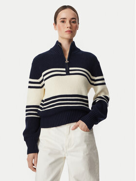 Guess Guess Pulover W6YR47 Z1208 Bleumarin Relaxed Fit