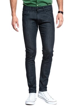 Wrangler Wrangler Jeansy BRYSON Niebieski Skinny Fit