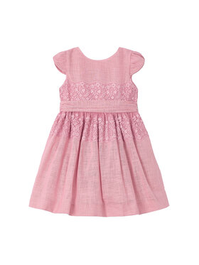 Mayoral Mayoral Rochie elegantă 3911 Roz Regular Fit