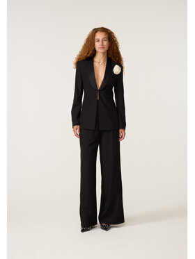 Fabienne Chapot Fabienne Chapot Spodnie materiałowe 6716-509-103 Czarny Regular Fit