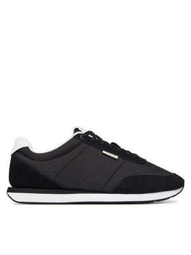 Calvin Klein Calvin Klein Laisvalaikio batai Retro Runner Ripstop Aop Ny HM0HM02140 Juoda
